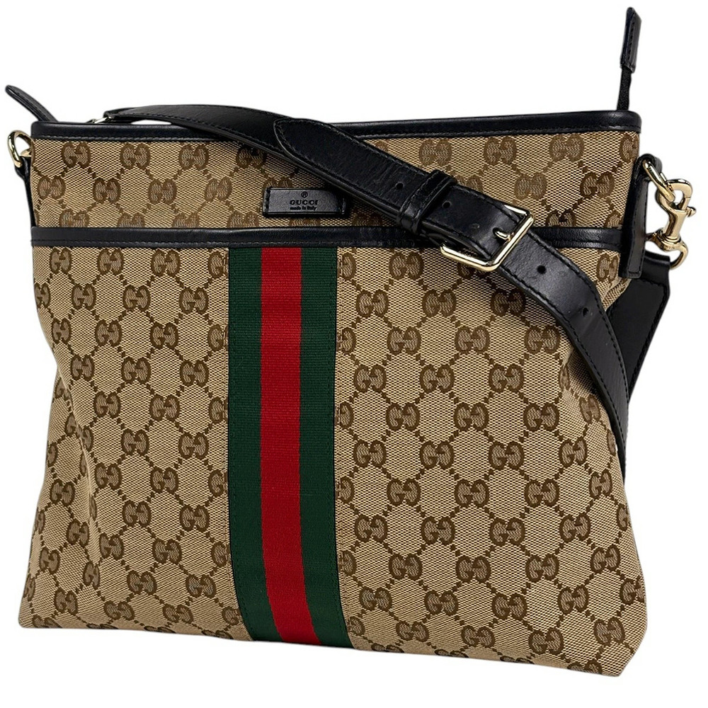 Gucci GG shoulder bag Sherry web cross Body Bum Crossbody Belt beige black